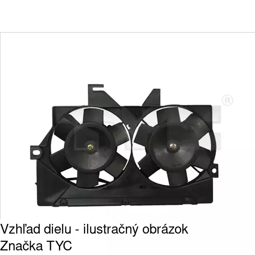 Ventilátory chladičov POLCAR 324723W2