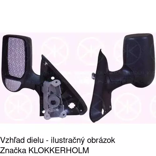 Vonkajšie zrkadlo 3247524S /POLCAR/ - obr. 1