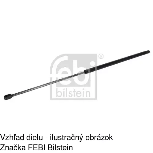 Plynová pružina 3247AB1 /POLCAR/ - obr. 3