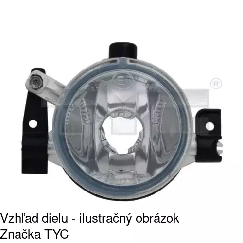 Hmlové svetlo - predné POLCAR 3252300E