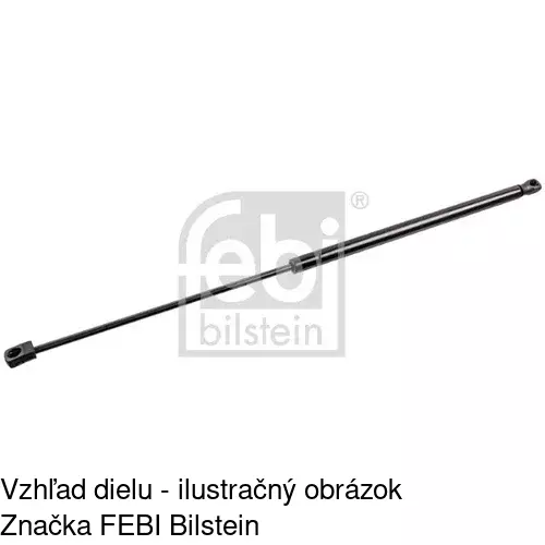 Plynová pružina 3252AB /POLCAR/ - obr. 1