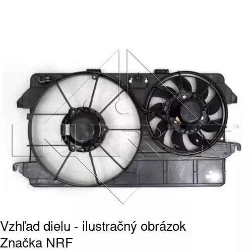 Ventilátory chladičov POLCAR 325623W3