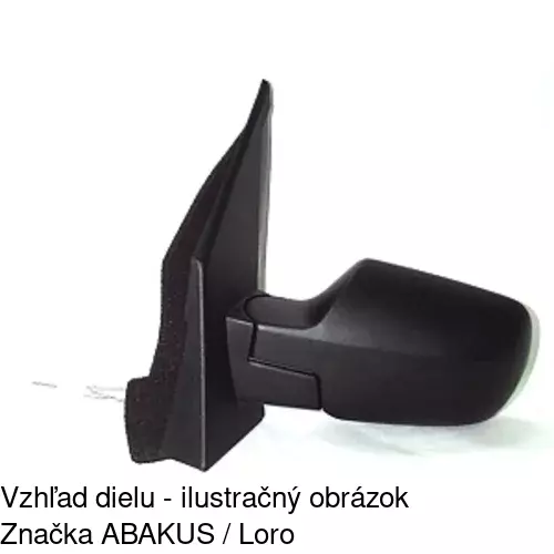 Vonkajšie zrkadlo 3257511M /POLCAR/ - obr. 1