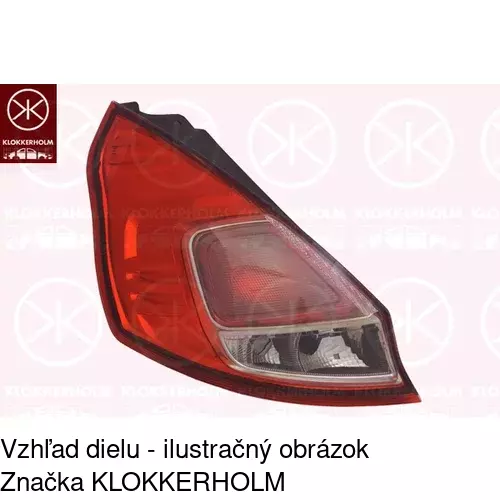 Zadné svetlo POLCAR 32B187-E