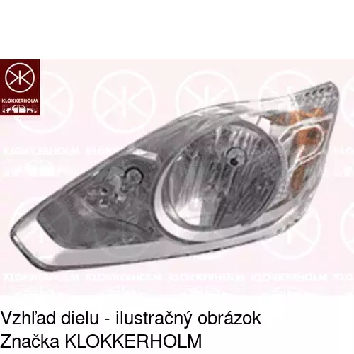 Hlavný reflektor 32M110-V /POLCAR/ - obr. 2