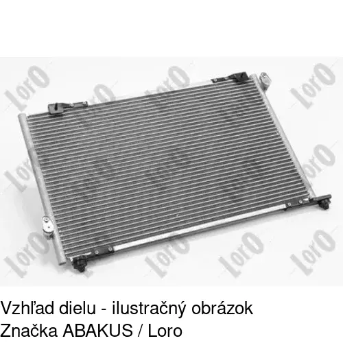 Chladiče klimatizácie 3818K8C3 /POLCAR/ - obr. 1