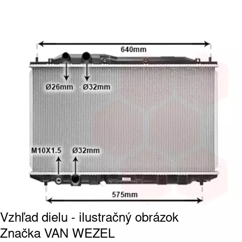 Chladiče vody 382908-1 /POLCAR/ - obr. 1