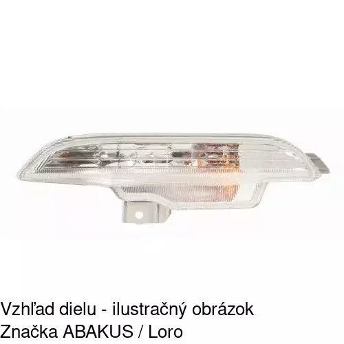 Predná smerovka POLCAR 385820-E