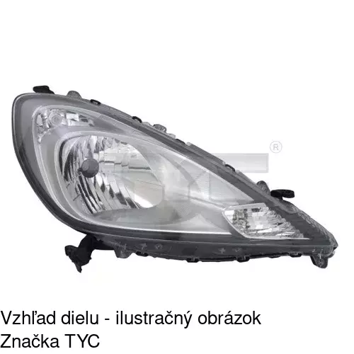 Hlavný reflektor POLCAR 38L1090E