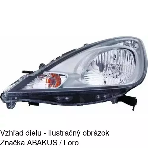Hlavný reflektor 38L1100E /POLCAR/ - obr. 3
