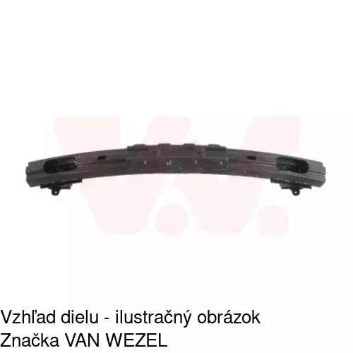Výstuha nárazníka 400907-3 /POLCAR/ - obr. 1