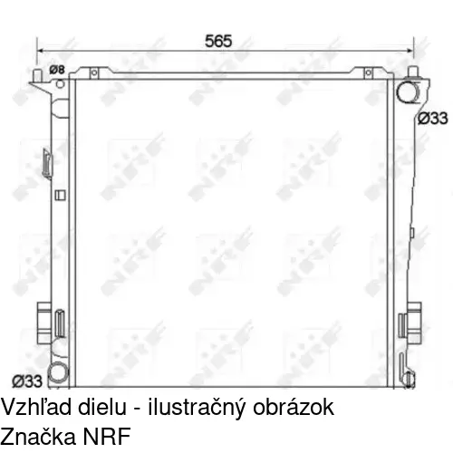 Chladiče vody 401508-6 /POLCAR/