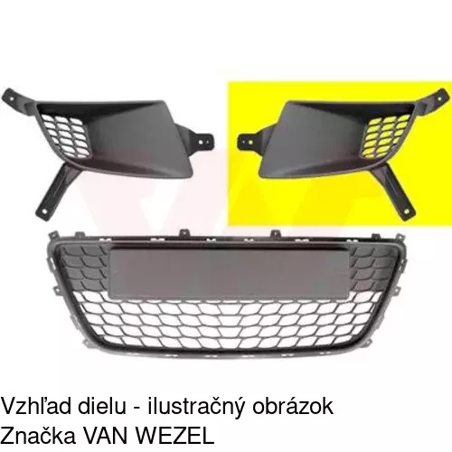 Kryt v nárazníku 401527-1 /POLCAR/ - obr. 1