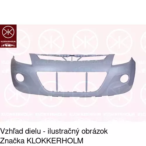 Predný nárazník POLCAR 401707-2