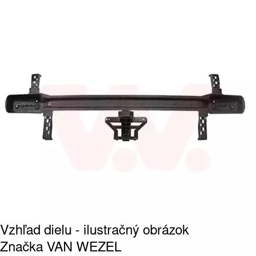 Výstuha nárazníka 401796-3 /POLCAR/ - obr. 1