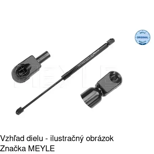 Plynová pružina POLCAR 4051AS