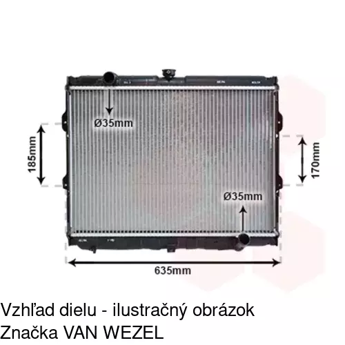 Chladiče vody 4070081X /POLCAR/ - obr. 1