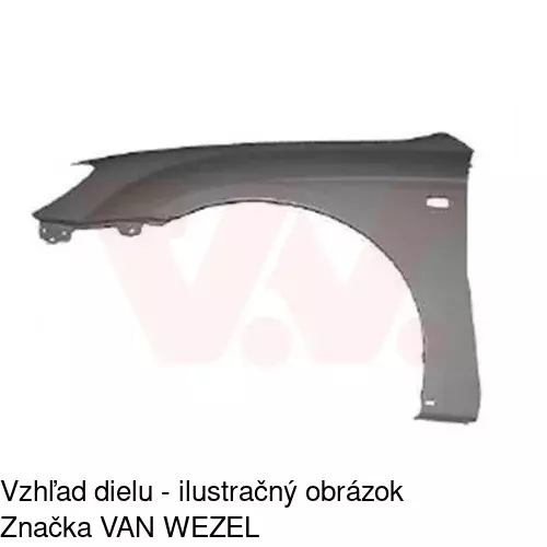 Predný blatník 411302 /POLCAR/ - obr. 1