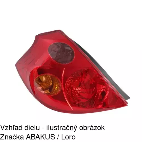 Zadné svetlo 411487-E /POLCAR/ - obr. 1