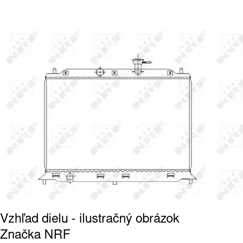 Chladiče vody POLCAR 411708-1