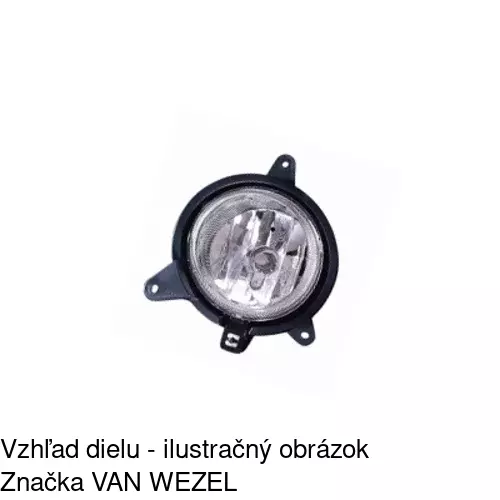Hmlové svetlo - predné 417029-E /POLCAR/ - obr. 1