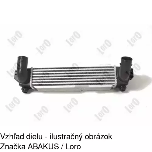 Chladiče vzduchu (Intercoolery) 4171J81X /POLCAR/ - obr. 1