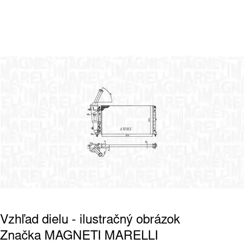 Chladiče vody 420208-1 /POLCAR/