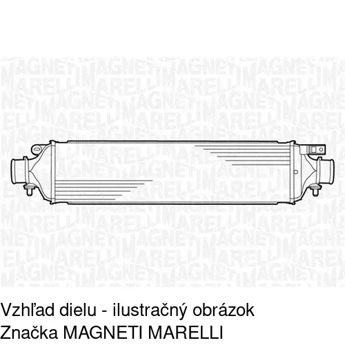 Chladiče vzduchu (Intercoolery) 4208J81X /POLCAR/ - obr. 1