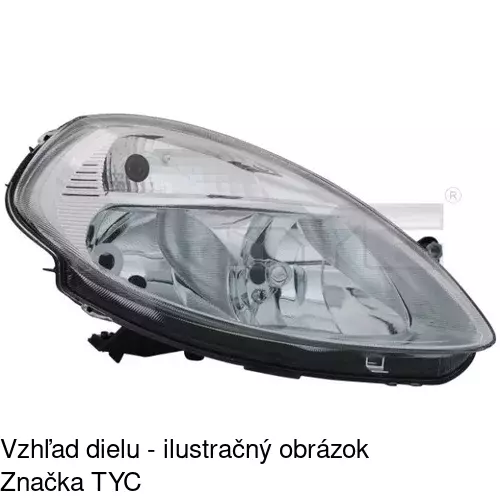 Hlavný reflektor 421709-H /POLCAR/ - obr. 5