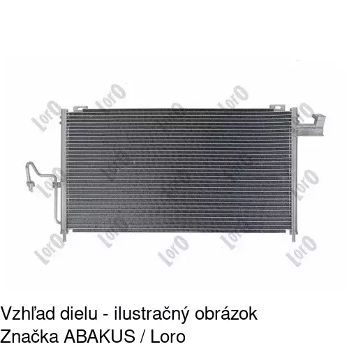 Chladiče klimatizácie 4540K8C1S /POLCAR/ - obr. 1