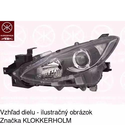 Hlavný reflektor 45C2090E /POLCAR/ - obr. 2