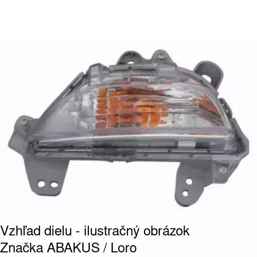Predná smerovka 45C2200E /POLCAR/ - obr. 2