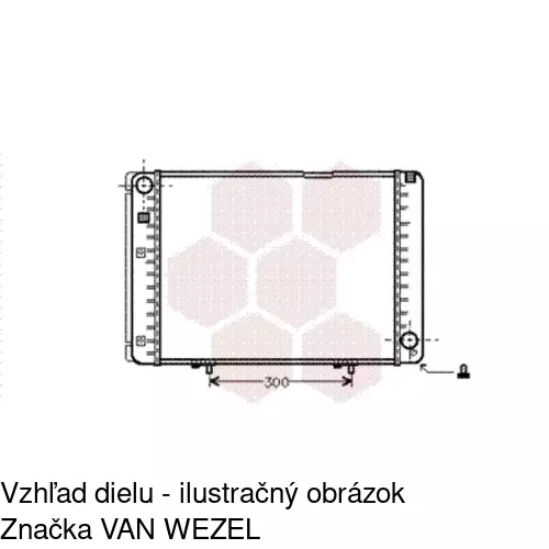 Chladiče vody 500008-1 /POLCAR/ - obr. 1