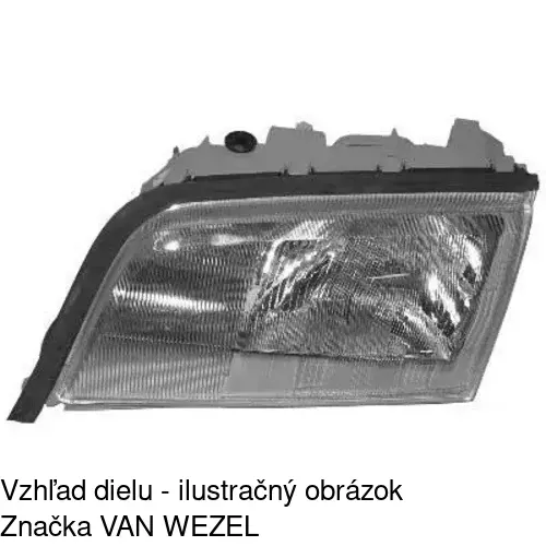 Hlavný reflektor 5002090E /POLCAR/ - obr. 4