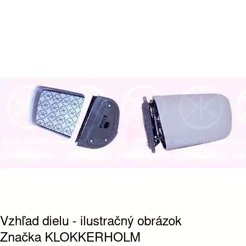 Vonkajšie zrkadlo 5002524E /POLCAR/ - obr. 2