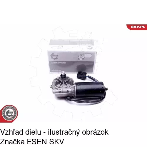 Motorček stieračov 5002SWP3 /POLCAR/ - obr. 4