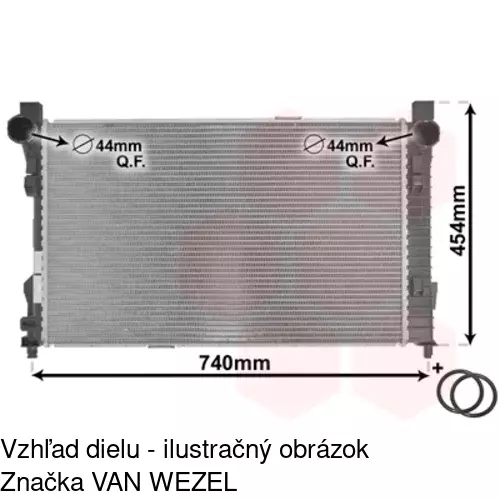 Chladiče vody 500308-7 /POLCAR/ - obr. 2