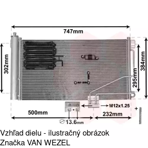 Chladiče klimatizácie 5003K8C2S /POLCAR/ - obr. 5