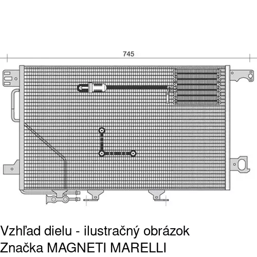 Chladiče klimatizácie POLCAR 5003K8C4