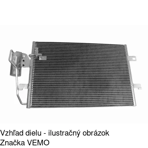 Chladiče klimatizácie 5005K8C2S /POLCAR/ - obr. 1