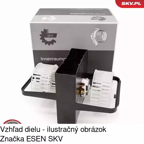 Ventilátory kúrenia 5008NU-1 /POLCAR/ - obr. 2