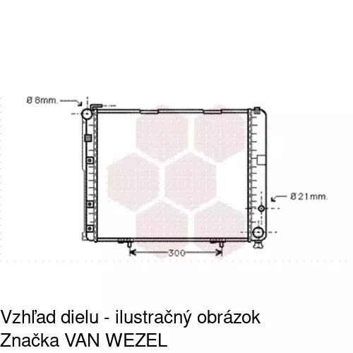 Chladiče vody 501408-7 /POLCAR/ - obr. 4