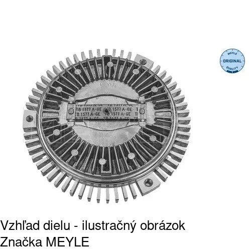 Visco spojky 501423S3 /POLCAR/ - obr. 1