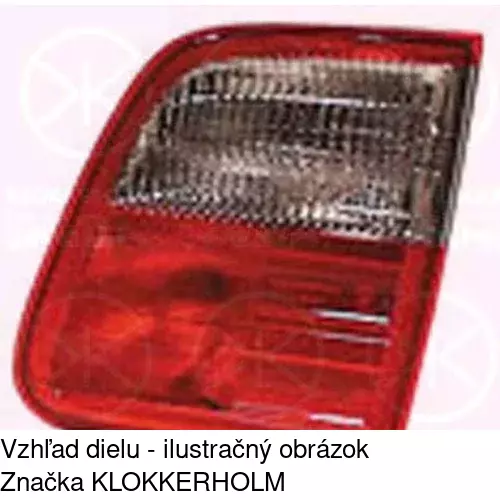 Zadné svetlo POLCAR 501588JX