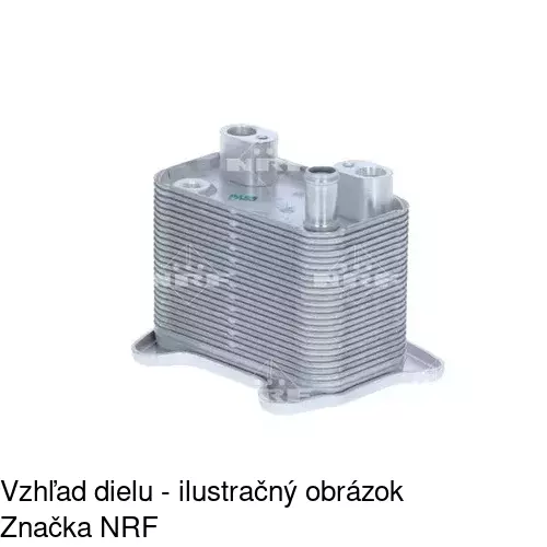 Chladiče oleja 5015L85X /POLCAR/ - obr. 1