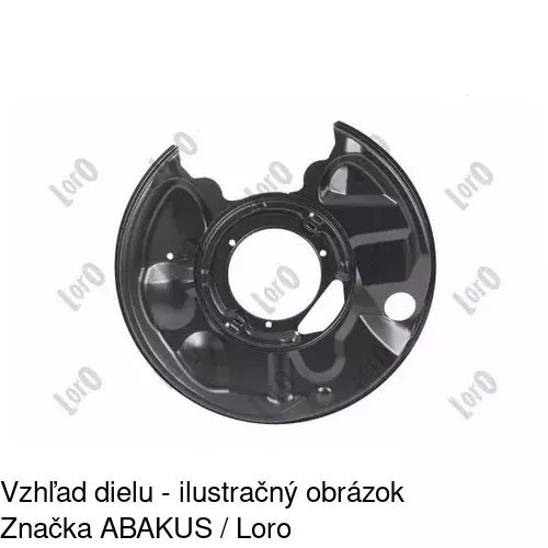 Brzdovy štít 5015OT-5 /POLCAR/ - obr. 1