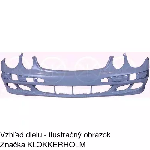 Predný nárazník POLCAR 501607-1
