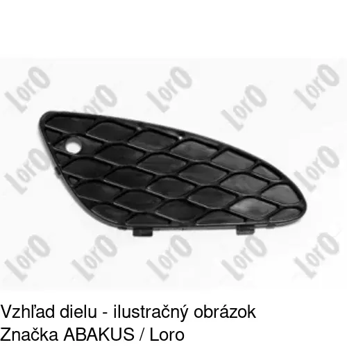 Kryt v nárazníku 501627-1 /POLCAR/ - obr. 1