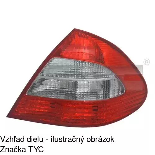Zadné svetlo POLCAR 5017870E