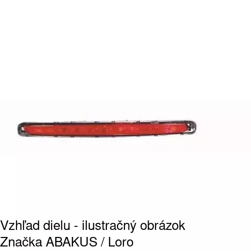 Svetlo stop 501791-E /POLCAR/ - obr. 2